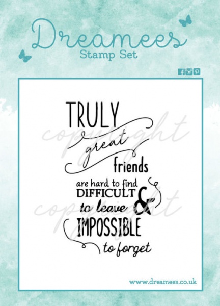 Truly Great Friends Stamp Set